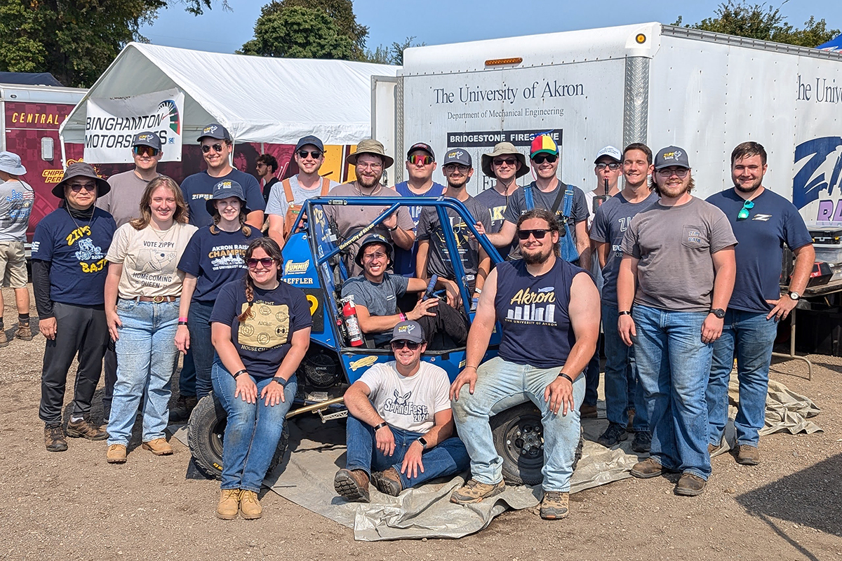 Zips Baja Racing Team poses with ZB24 after competing in the 4-hour endurance race.