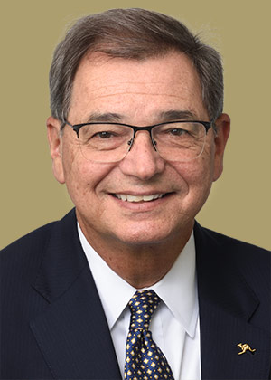 The University of Akron president Gary L. Miller