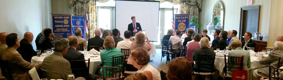 At Akron Rotary